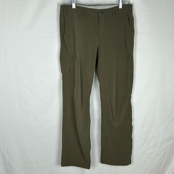 REI Sahara Rollup Cargo Pant Olive Green -Size 10 - Picture 2 of 10